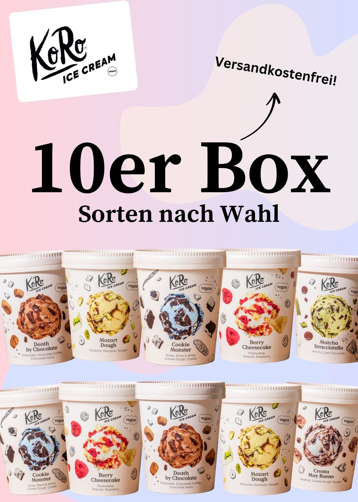 10er Box – Mehr chunky Eis, mehr Freude